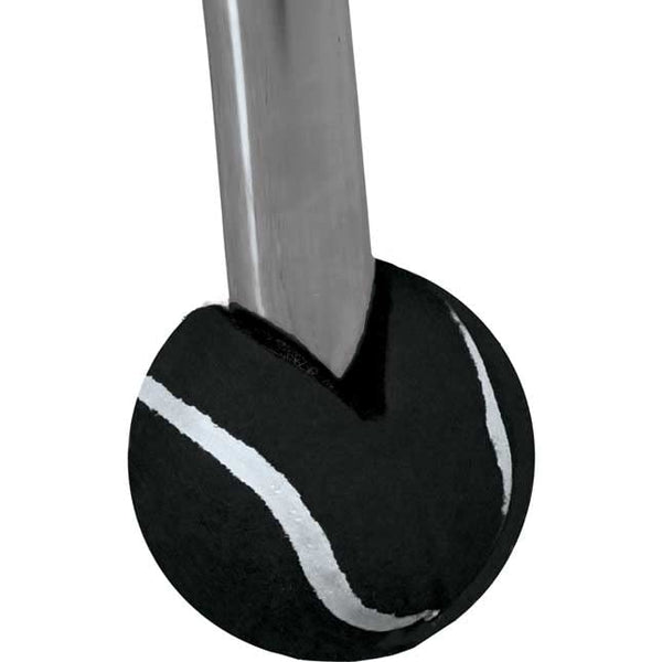 Really Good Stuff Quiet Chair Stay-Put Black Foot Covers - Set of 144