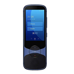 inBEKEA Language Translator Device, Two Way Instant Voice Translator with Camera Translation, 59 Languages, Blue Hello