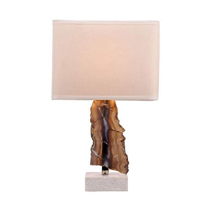 Dimond 8989-034 Minoa Table Lamp, 1-Light 150 Watts, Natural