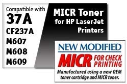 TTP Brand Premium Compatible for HP 2X MICR 37A CF237A Compatible Toner Cartridge for HP Laserjet Enterprise M607 M607n M607dn M608 M608n M608dn M608x M609 M609dn,