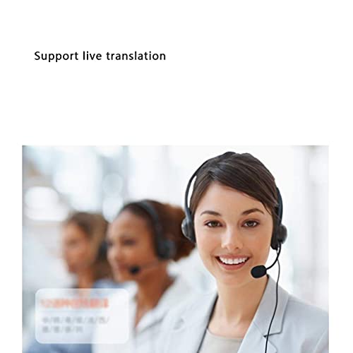 UsmAsk Language Translator Device, 72 Languages, Multi-Language Photo Translation, Two Way Instant Voice Translator (Golden)