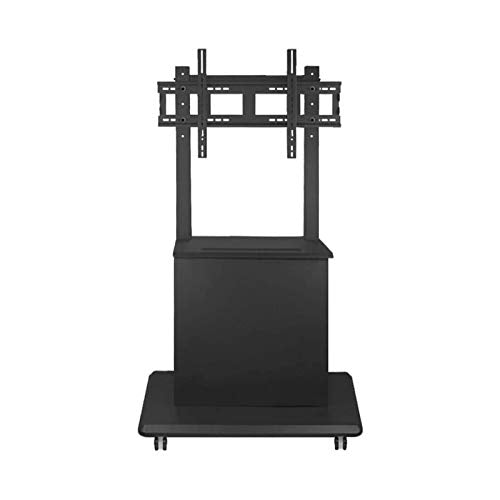 DADHI Mobile TV Stand with Terminal Cabinet, 40-86 Inch Adjustable Height