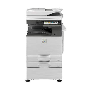 Sharp MX-3070V Color Laser Multifunction Printer - SRA3/A3/A4/A5, 30ppm, Print, Copy, Scan, Duplex, 1200 x 1200 DPI, Network, 2 Trays, Stand