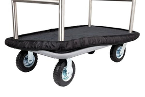 Wholesale Hotel Products Bellman's Cart with Free Bumper Guard - Heavy-Duty Luggage Cart - 1200 lbs. Capacity