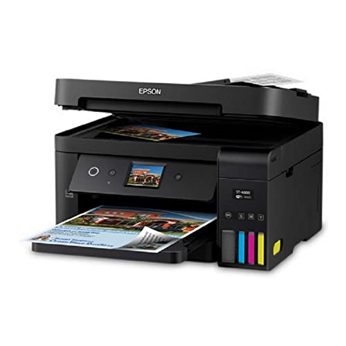 Epson Workforce Eco-Tank Series ST-4000 Inkjet Multifunction Copier, Printer, Scanner