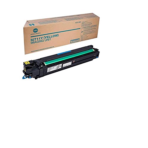 Konica Minolta Genuine Brand Name, OEM A2X208D (IU711Y) IU-711Y Yellow Imaging Unit (155K YLD) for Bizhub C654, Bizhub C754  Printers