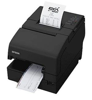 Epson, Tm-H6000V-032, Multifunction Printer, Built-in USB & Ethernet Interfaces, with MICR & Endorsement, Serial, S01, Blk, Includes Power Supply,Ps-
