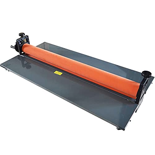 INTSUPERMAI 39inch Manual Cold Roll Laminator Machine with Hand Crank Pressure