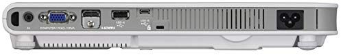 Casio XJ-A257 Ultra-Slim LED WXGA Projector with Wi-Fi + Psc Lens Cloth (3, 000 Lumens)