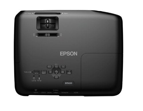Epson EX5220 Wireless XGA 3LCD Projector, 3000 lumens (V11H551020)