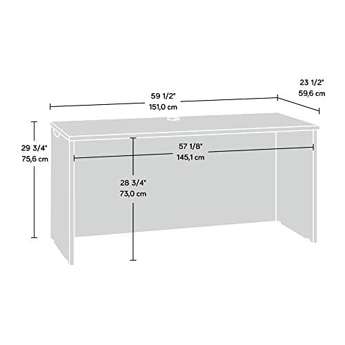 Sauder Via Collection Credenza, Classic Cherry Finish