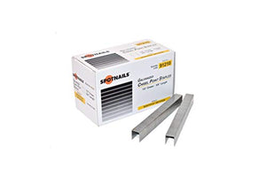 SpotNails 91208 1/2" Galvanized Chisel 1/2" Crown Fine Wire Staples 50M