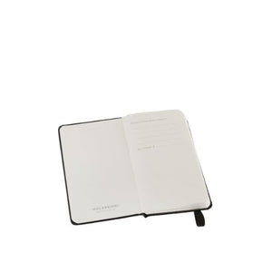 Moleskine Classic Notebook, Hard Cover, XS (2.5" x 4") Plain/Blank, Black