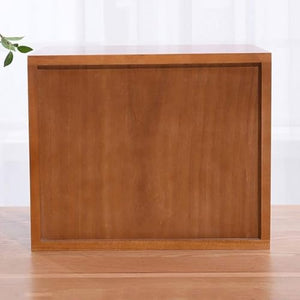 ELODEK Solid Wood Desktop File Cabinet - 6 Drawer Office Organizer