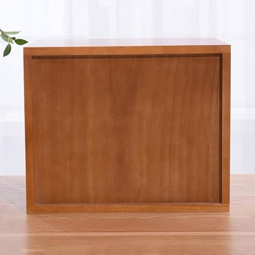 ELODEK Solid Wood Desktop File Cabinet - 6 Drawer Office Organizer