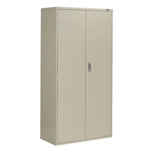 Storage Cabinet 36" W x 18" D x 72"H - Black
