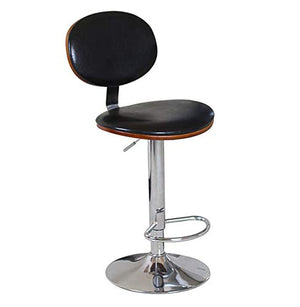 SHPEHP Multifunctional Black Drafting Chair - 360 Degree Rotation Bar Stool with Hydraulic Seat Adjustment