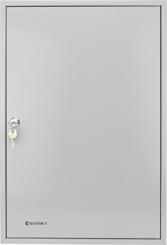 BARSKA CB12492 Key Lock 160 Position Key Cabinet Lock Box Grey