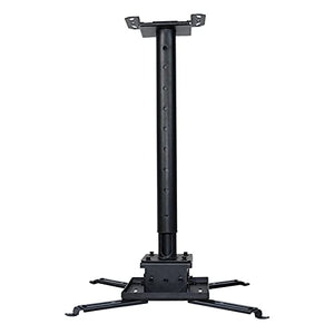 Projector Stand Projector Mount Shelf Extendable Projector Mount Ceiling Projector Mount Bracket with Adjustable Extension Pole Black Projector