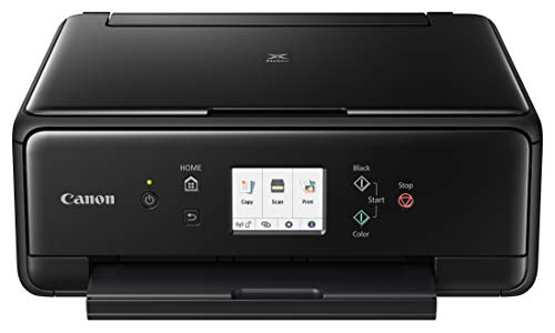 Canon 2986C002 PIXMA TS6220 Wireless All In One Photo Printer with Copier, Scanner and Mobile Printing, Black, Amazon Dash Replenishment enabled