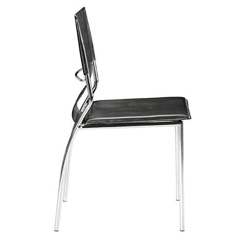 Zuo Trafico Dining Chair (Set of 4), Black