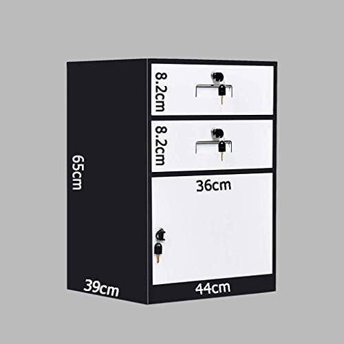 Generic Metal Locker File Cabinet with Lock - 44X39X65cm