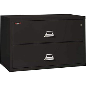 FireKing Fireproof 2 Drawer Lateral File Cabinet 24422CBL - Letter-Legal Size
