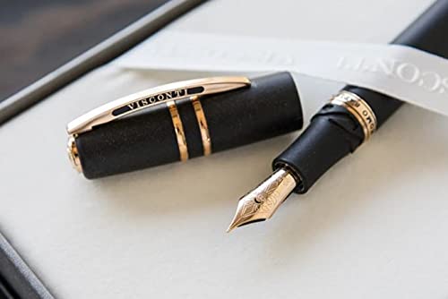 Visconti Homo Sapiens Bronze Age Fountain Pen - Medium, black/bronze