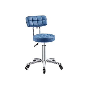 DWILKE Office Swivel Chair with Caster Wheels - Blue