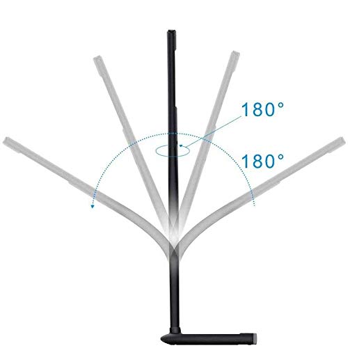 MCCONS Wireless Charging LED Desk Lamp with Gooseneck