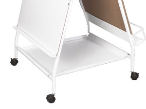 Best-Rite Baby Folding Easel with Middle Storage Tray, Teacher Easel Station (784)