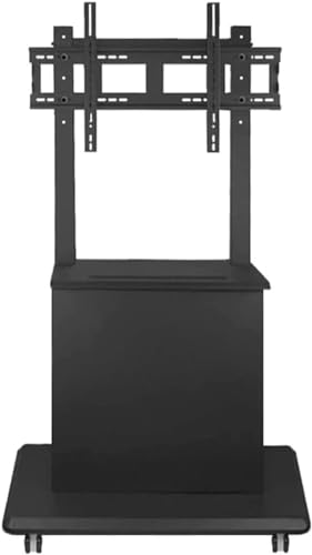 NSIBAN Rolling TV Stand Mobile TV Cart 40-86 Inch Television Stands On Wheels - Load 110 Kg/242Lb