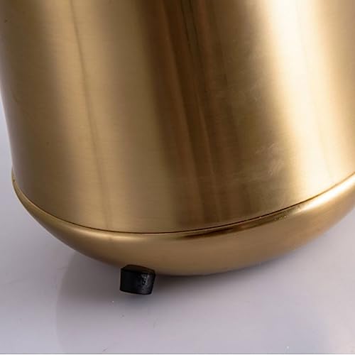 DOOKAA Classic Brass Desk Lamp - Vintage Metal Mushroom Table Lamp