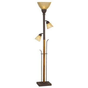 Aspen Grove Torchiere Floor Lamp