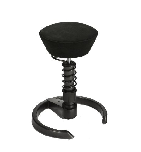 VIA Seating Special Edition Swopper Stool, Black