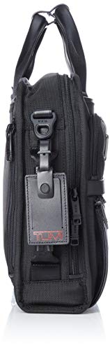 TUMI - Alpha 3 Slim Three Way Laptop Briefcase - 15 Inch Computer Bag for Men and Women - Black