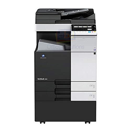 Konica Minolta Bizhub 368 A3 Monochrome Laser Multi-Function Copier - 36ppm, Copy, Print, Scan, Auto Duplex, Network, 1800 x 600 DPI, 2 Trays, Stand