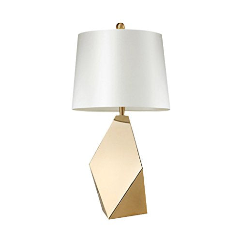 SLH American Simple Originality Prismatic Metal Living Room Villa Art Desk Lamp