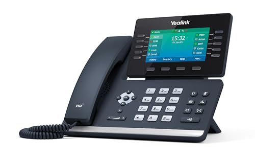 MM MISSION MACHINES Business Phone System Y300C: Yealink T54W Phones + Cloud Server + Free 3-Months Cloud Phone Service (6 Phone Bundle)