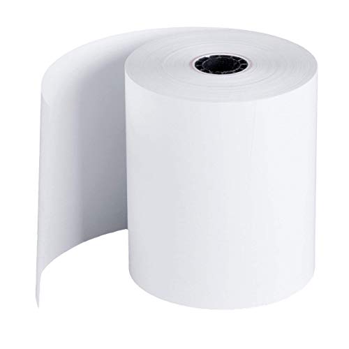 BuyRegisterRolls (500 Rolls - 10 Cases) 3 1/8 x 230 (50 GSM Paper Thickness) BPA Free Premium A Grade POS Thermal Receipt Printer Paper