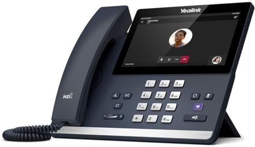 Yealink MP56-TEAMS Edition Desk IP Phone [10 Pack] - 7" Touch Screen, PoE - Renewed