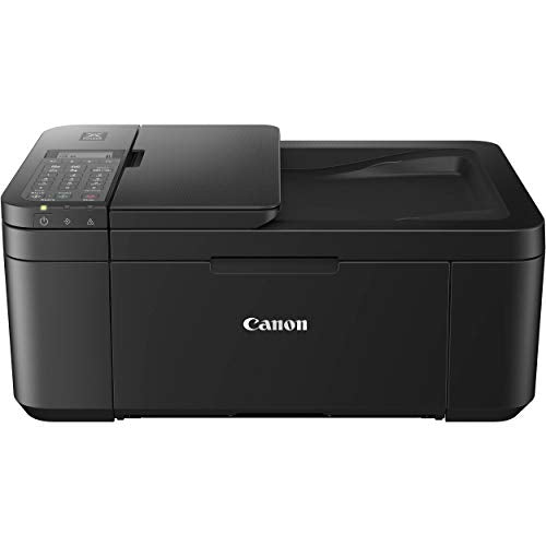 Canon PIXMA TR45 20 All-in-One Wireless Color Inkjet Printer for Business Home Office, Black - Print Scan Copy Fax - 4800 x 1200 dpi, Auto 2-Sided Printing, 8.5 x 14 Max Print Size, 20-Sheet ADF