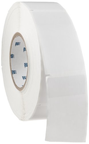 Brady THT-27-427-1 2" Width x 3.75" Height, B-427 Self-Laminating Vinyl, Matte Finish White/Translucent Thermal Transfer Printable Label (1000 per Roll)
