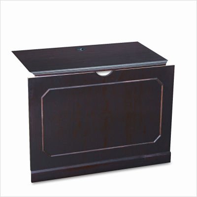 Governors Series U Bridge for Left/Right Corner U Workstation, Mahogany - Sold as 1 Each