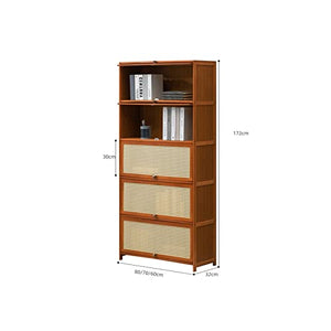 HARAY Floor-to-Ceiling Bookshelf Display Cabinet (80cm)