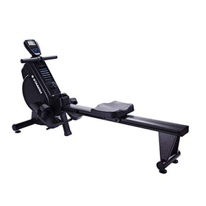 Stamina DT 397 Rowing Machine Rower, Dual Technology Combines Magnetic & Air Resistance, Includes Two Expert-Guided Online Workouts, Stream from Any Device