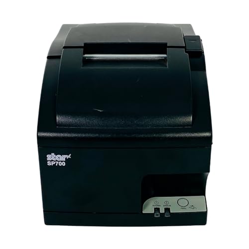 Tekswamp Star SP700 SP742 Dot Matrix POS Receipt Printer Ethernet Black