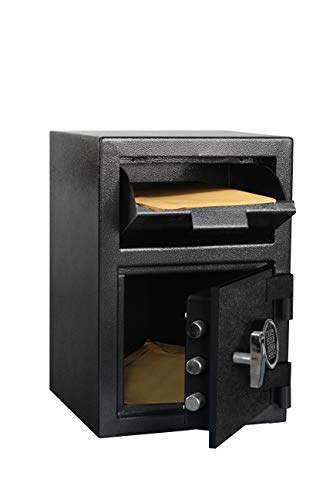Templeton Standard Depository Safe - Electronic Keypad Combination & Key Backup, 1.12 CBF