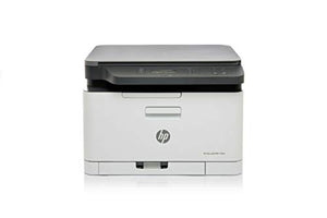 HP 178nw Wireless Laser Color Multifunction Mobile Ethernet Wi-Fi Printer 4ZB96A (Renewed)