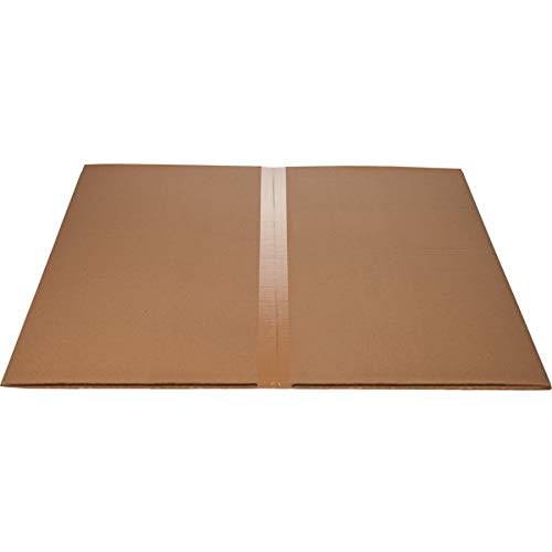 Deflecto Polycarbonate Hardfloor EconoMat Clear Chair Mat, Hard Floor Use, Rectangle, Straight Edge, 45" x 53", Clear (CM21242PCCOM)